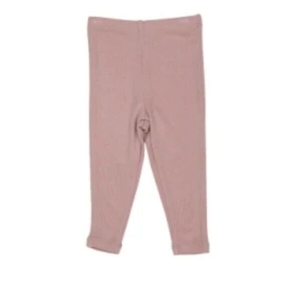 Rib Pink shirt and Legging set - Picture 3 of 3